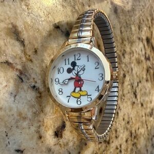 Mickey Mouse Gold Watch